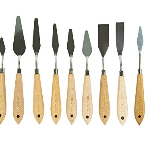 CONDA 11 Piece Stainless Steel Spatula Palette Knife Palette Knife...