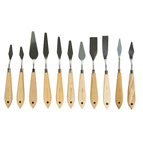 CONDA 11 Piece Stainless Steel Spatula Palette Knife Palette Knife...