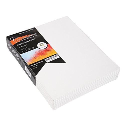 conda Professional Artist Canvas Panels 11×14 inchesPackage of 12