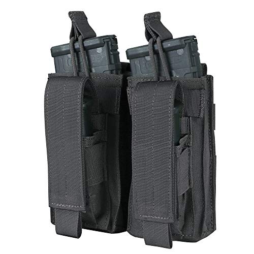 Condor Double Kangaroo Mag Pouch Black