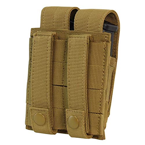 Condor Double Pistol Magazine Pouch - Navy - MA23-006 - MOLLE PALS