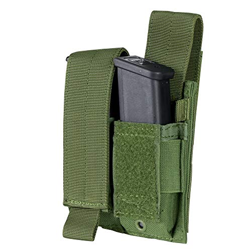 Condor Double Pistol Magazine Pouch - Navy - MA23-006 - MOLLE PALS