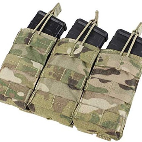 Condor Triple M4/M16 Open-Top Mag Pouch, Coyote Brown