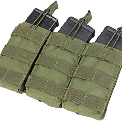 Condor Triple M4/M16 Open-Top Mag Pouch, Coyote Brown