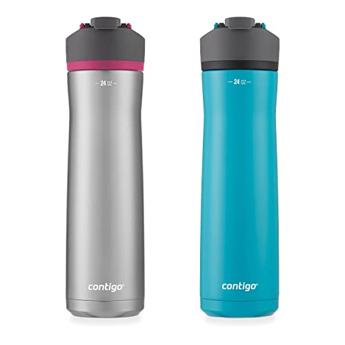 Contigo Cortland Chill 2.0 Stainless Steel Vacuum-Insulated Water ...