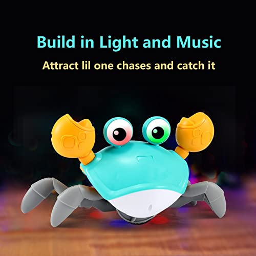 Baby Toys Infant Crawling Crab: Tummy Time Toy Gifts 3 4 5 6 7 8 9...