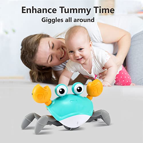 Baby Toys Infant Crawling Crab: Tummy Time Toy Gifts 3 4 5 6 7 8 9...