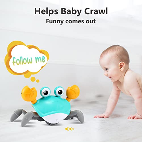 Baby Toys Infant Crawling Crab: Tummy Time Toy Gifts 3 4 5 6 7 8 9...