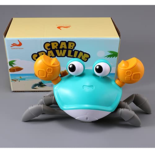 Baby Toys Infant Crawling Crab: Tummy Time Toy Gifts 3 4 5 6 7 8 9...