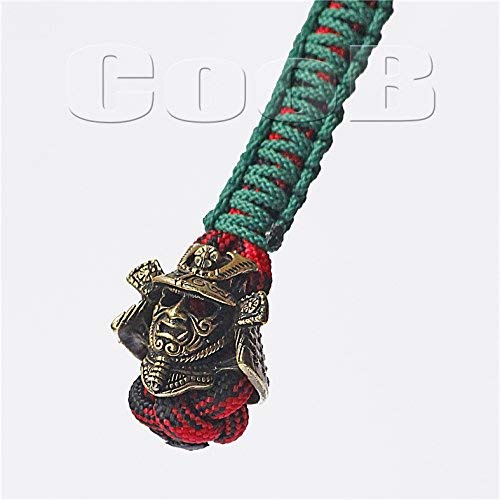 CooB EDC Paracord Keychain Keychains Charm Zipper Pull with Hand-C...