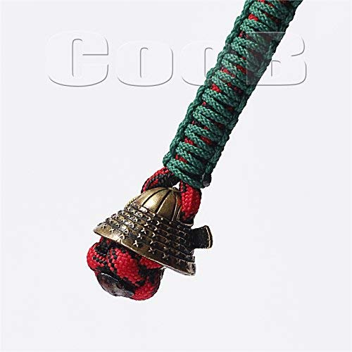 CooB EDC Paracord Keychain Keychains Charm Zipper Pull with Hand-C...
