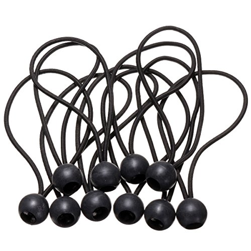 25pcs Pack Length 8 Bungee Ball Ties Cord ends Elastic Lace Rope ...