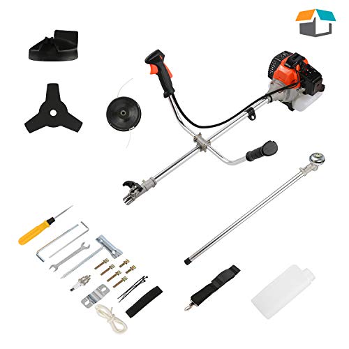 String Trimmer 2-in-1 Cordless Grass Trimmer/Edger, 42.7CC 2-Cycle...
