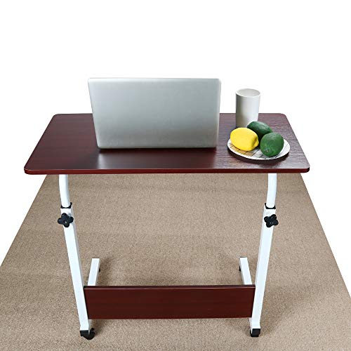 Coohole Home Office Desk Can Be Raised and Lowered Mobile Computer...