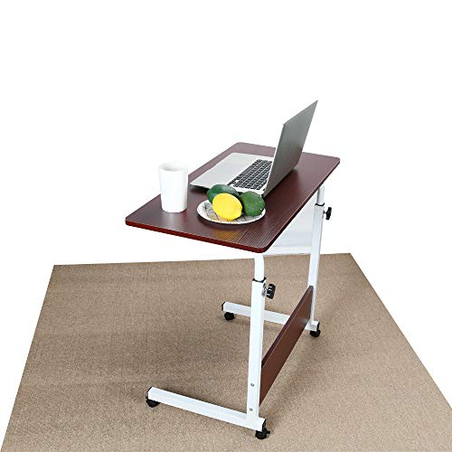 Coohole Home Office Desk Can Be Raised and Lowered Mobile Computer...