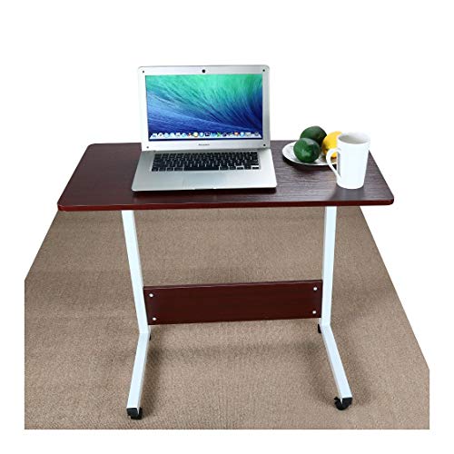 Coohole Home Office Desk Can Be Raised and Lowered Mobile Computer...