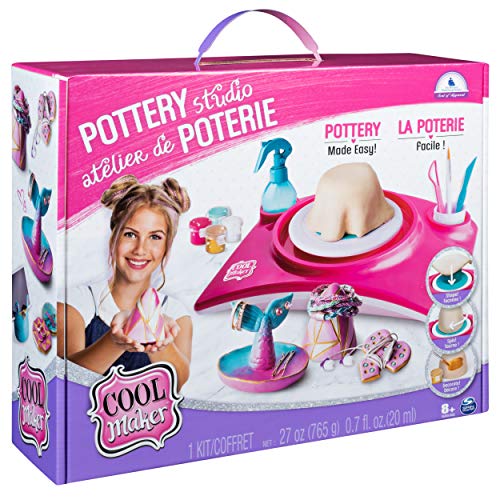 Cool Maker, Pottery Studio, Clay Pottery Wheel Craft Kit for Kids ...