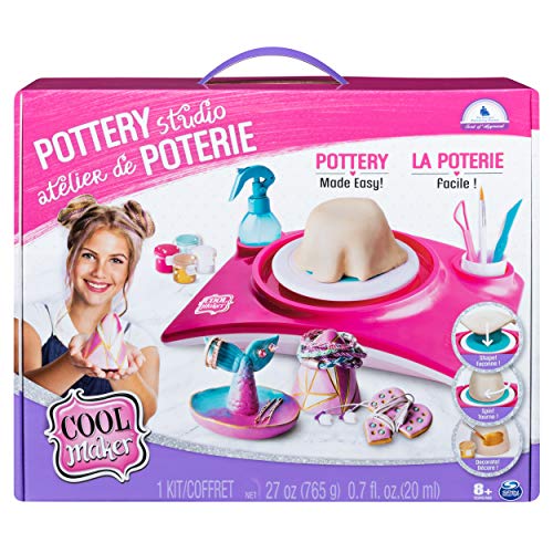 Cool Maker, Pottery Studio, Clay Pottery Wheel Craft Kit for Kids ...