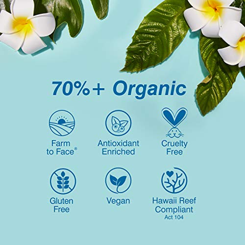 COOLA Organic Sunscreen SPF 50 Sunblock Spray, Dermatologist Teste...