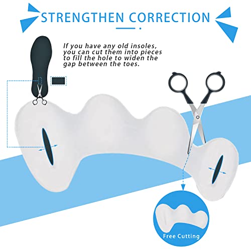 Toe Separator Toe Spacer for Men and Women, Toe Straightener for H...