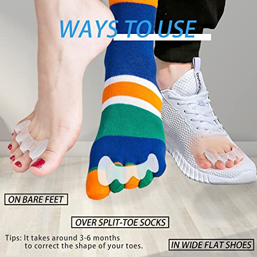 Toe Separator Toe Spacer for Men and Women, Toe Straightener for H...
