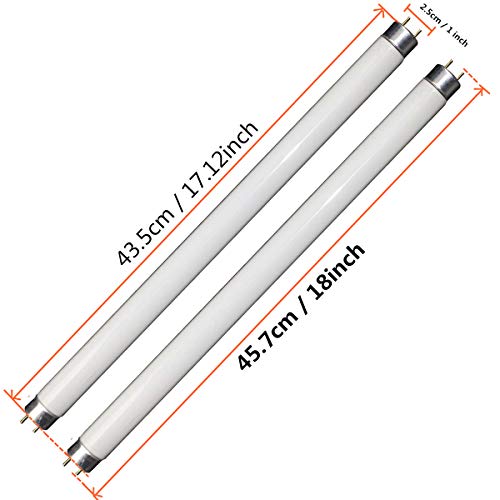 2-Pack 15W U/V BL CFL Compact Light Bulb for 30W Electric Zapper R...