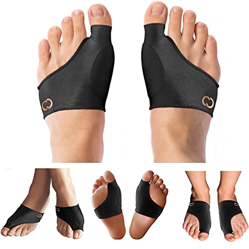 Copper Compression Bunion Corrector Relief Sleeve - Gel Cushion Pa...