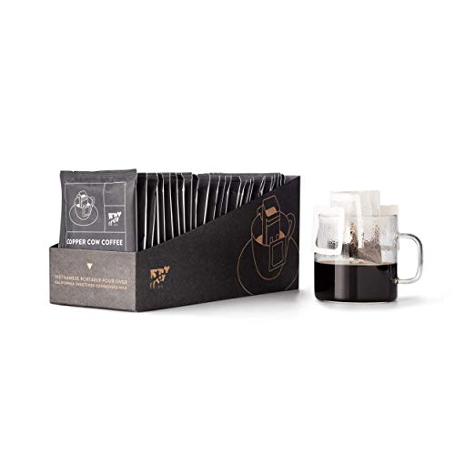 Copper Cow Coffee – Vietnamese Pour Over Coffee Filters – Dark Esp...