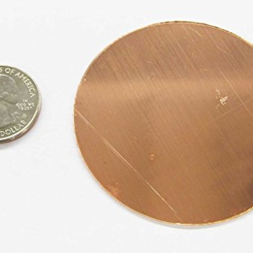 Copperlab 2-5/8 Inch Round Circle Disc Copper - Metal Stamping Bla...