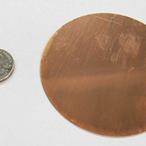 Copperlab 3-5/8 Inch Round Circle Disc Copper - Metal Stamping Bla...