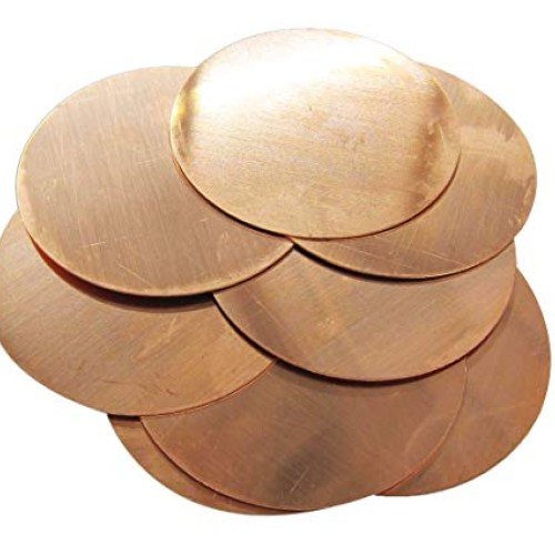 Copperlab 3-5/8 Inch Round Circle Disc Copper - Metal Stamping Bla...