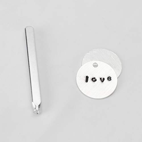 Custom Font Number and Letter Stamping Tool Case 36 Lowercase Sta...