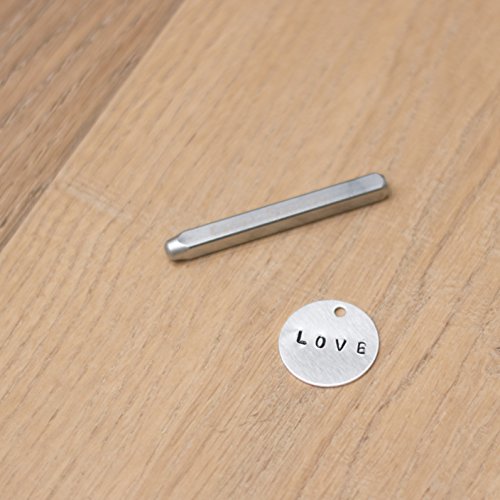 Custom Font Number and Letter Stamping Tool Case 36 Uppercase Sta...