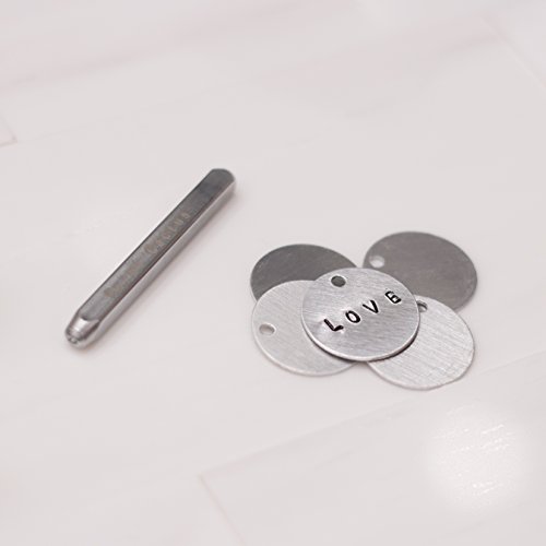 Custom Font Number and Letter Stamping Tool Case 36 Uppercase Sta...