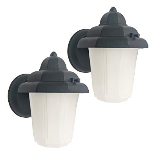 CORAMDEO Outdoor LED Wall Sconce Light for Porch, Patio, Barn and ...
