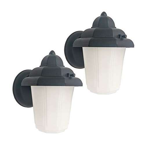 CORAMDEO Outdoor LED Wall Sconce Light for Porch, Patio, Barn and ...