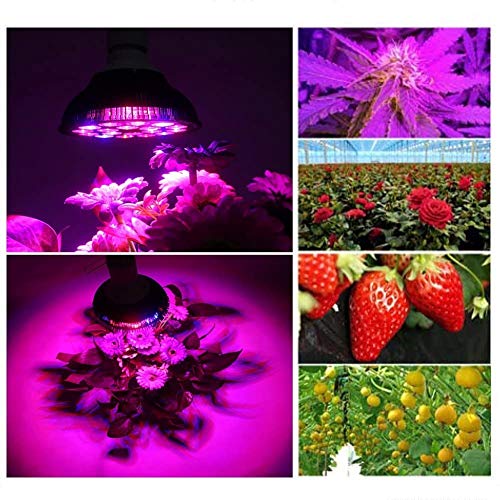 LED Grow Light Bulb, CORAYER 36W 18LED Plant Bulb Full Spectrum Gr...
