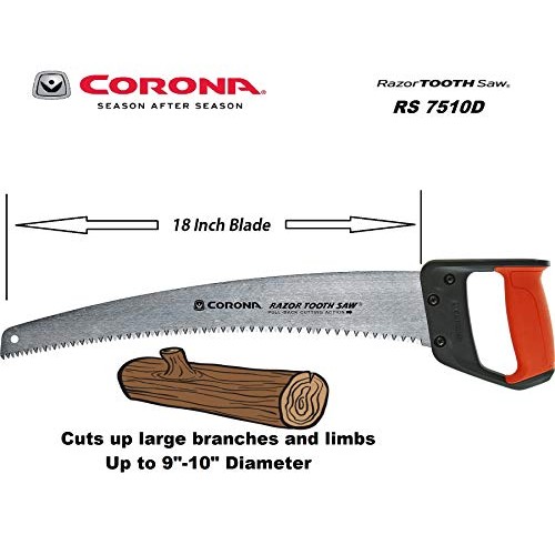 Corona Clipper Company RS 7510D RazorTOOTH Heavy Duty Pruning Curv...