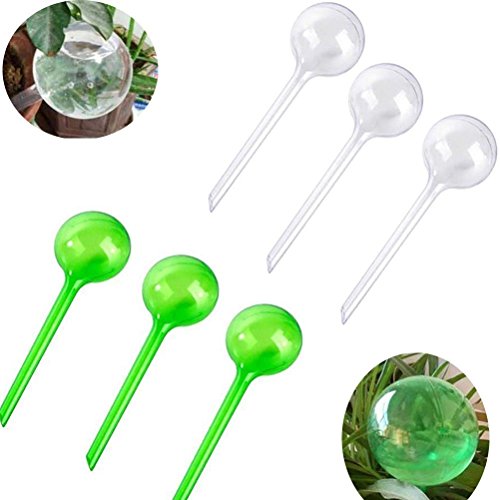 CoscosX 6 Pcs Automatic Watering Device Globes Vacation Houseplant...
