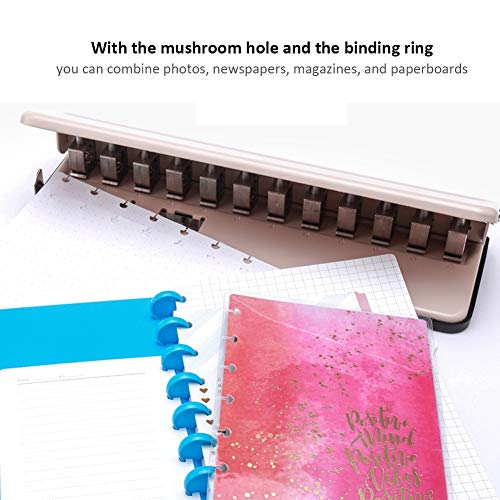 Drill Guide Tool,Multi-Function Adjustable Mushroom Hole Puncher P...