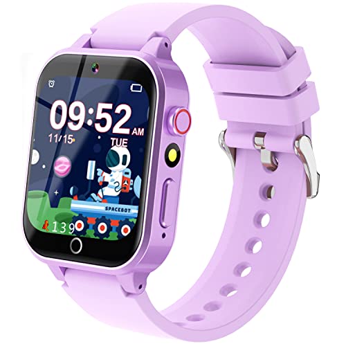 Kids Smart Watches Girls Age 5-12, 26 Games High-Resolution Touchs...