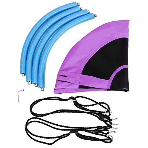 Costzon 40’’ Flying Saucer Tree Swing, Safe and Sturdy Swing for C...