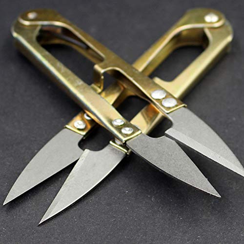 Cotchear Thread Scissors, 4.1 inch High-Carbon Steel Blades for Sn...