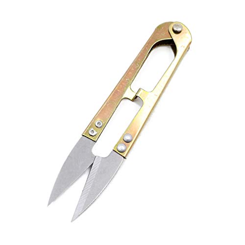 Cotchear Thread Scissors, 4.1 inch High-Carbon Steel Blades for Sn...