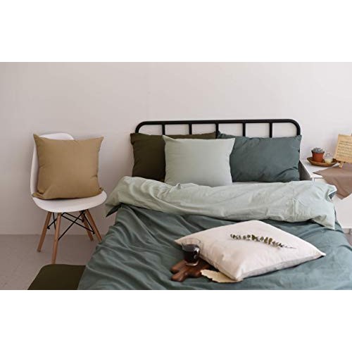COTTONVILL 11count Linen Blend Solid Bio Washing Fabric 3yard, Wh...