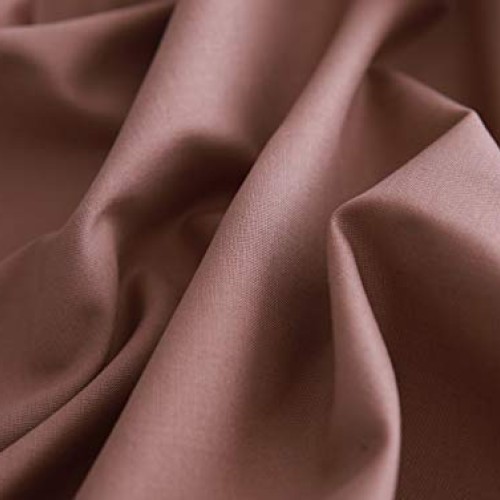 COTTONVILL 20COUNT Cotton Solid Quilting Fabric 3yard, 07-Brownie