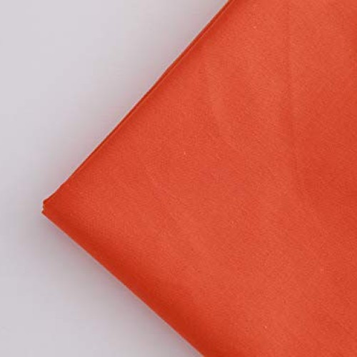 COTTONVILL 20COUNT Cotton Solid Quilting Fabric 3yard, 16-Orangeade