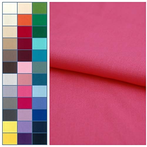 COTTONVILL 20COUNT Cotton Solid Quilting Fabric 3yard, 22-Azalea ...