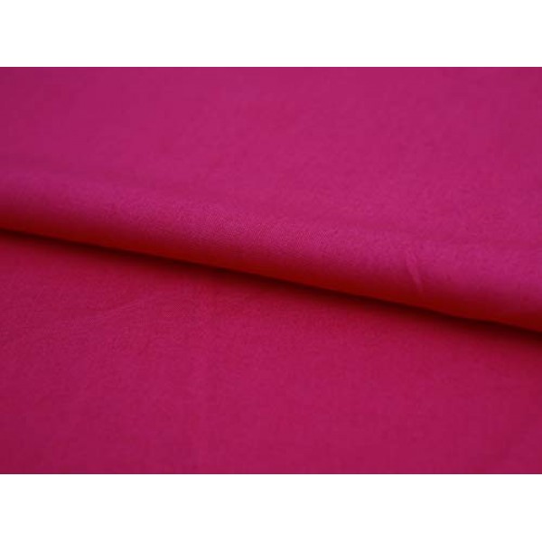 COTTONVILL 20count Cotton Solid Quilting Fabric 3yard, Beetroot P...
