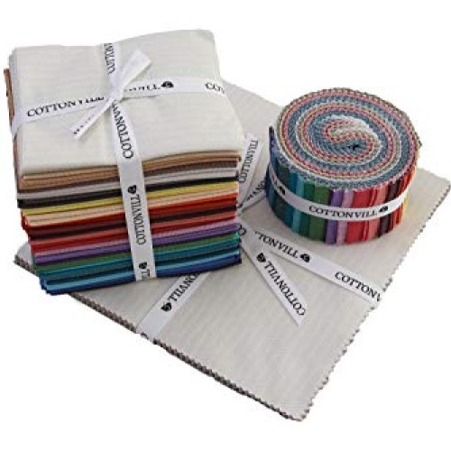 COTTONVILL MALLANGLUNA Collection Weave 20COUNT Cotton Print Quilt...
